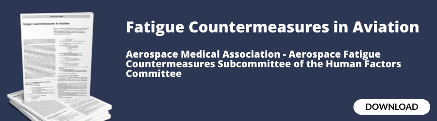 fatigue countermeasures in aviation